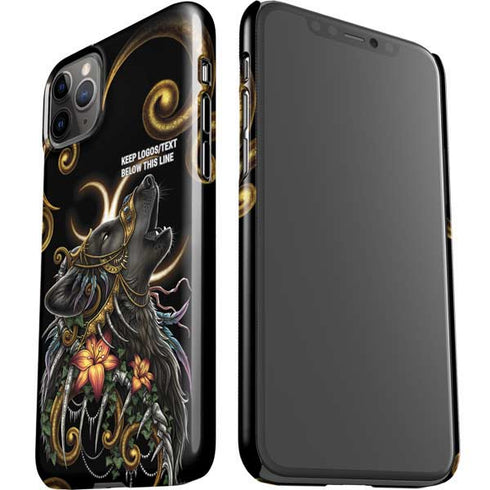 Wolf Howling by Sarah Richter iPhone 11 Pro Max Lite Case