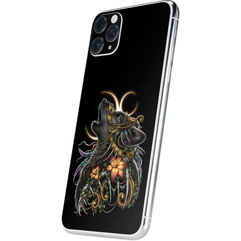 Wolf Howling by Sarah Richter iPhone 11 Pro Max Skin