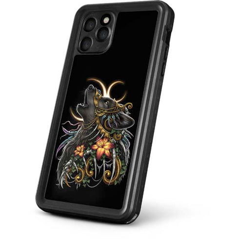 Wolf Howling by Sarah Richter iPhone 11 Pro Max Waterproof Case