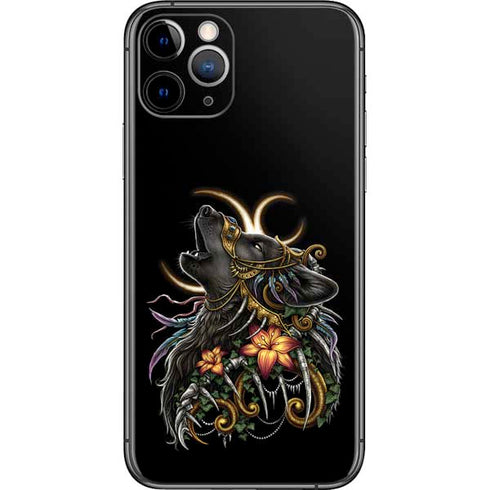Wolf Howling by Sarah Richter iPhone 11 Pro Skin