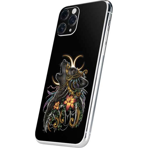 Wolf Howling by Sarah Richter iPhone 11 Pro Skin