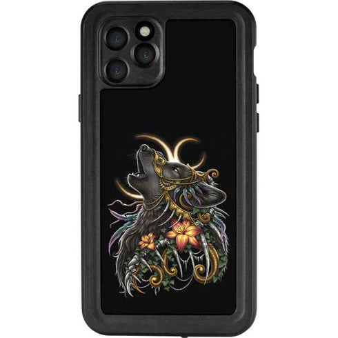 Wolf Howling by Sarah Richter iPhone 11 Pro Waterproof Case