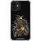 Wolf Howling by Sarah Richter iPhone 12 Clear Case