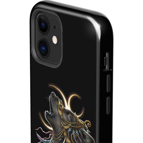 Wolf Howling by Sarah Richter iPhone 12 Mini Impact Case