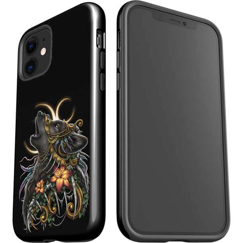 Wolf Howling by Sarah Richter iPhone 12 Mini Impact Case