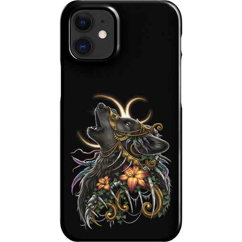 Wolf Howling by Sarah Richter iPhone 12 Mini Lite Case