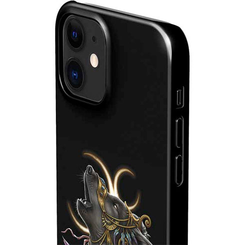 Wolf Howling by Sarah Richter iPhone 12 Mini Lite Case