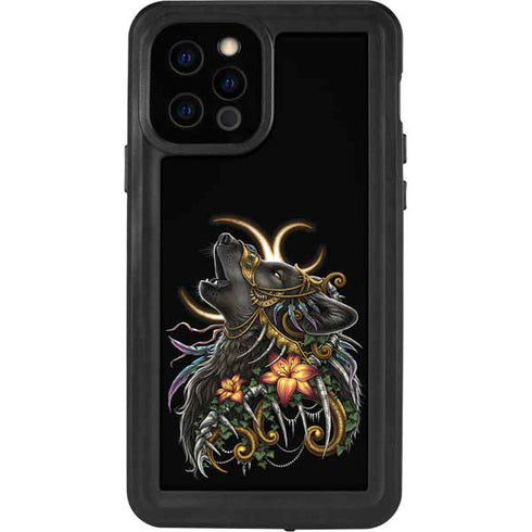 Wolf Howling by Sarah Richter iPhone 12 Pro Waterproof Case