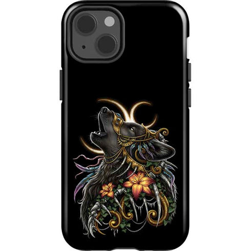 Wolf Howling by Sarah Richter iPhone 13 Impact Case