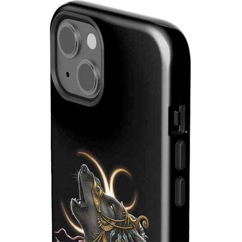 Wolf Howling by Sarah Richter iPhone 13 Impact Case