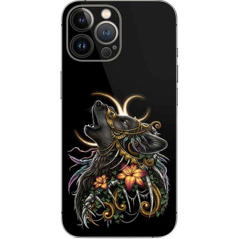 Wolf Howling by Sarah Richter iPhone 13 Pro Max Skin