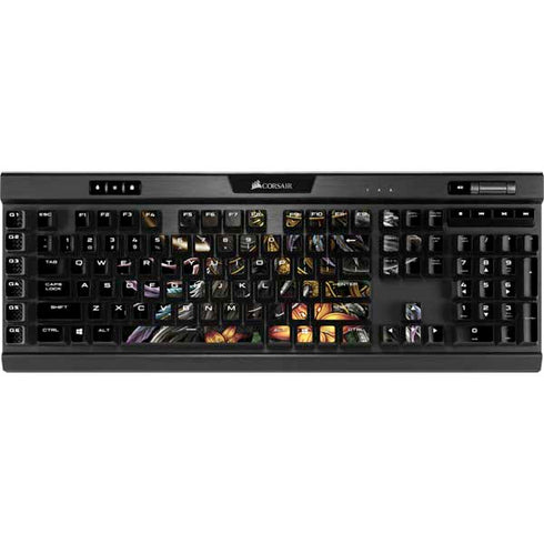 Wolf Howling by Sarah Richter K95 RGB PLATINUM Mechanical Gaming Keyboard Skin