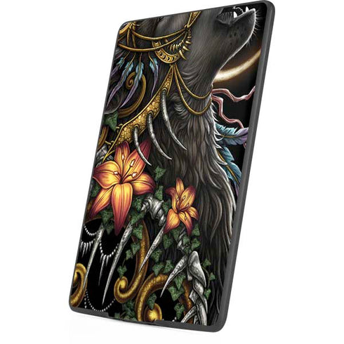 Wolf Howling by Sarah Richter Amazon Kindle Skin