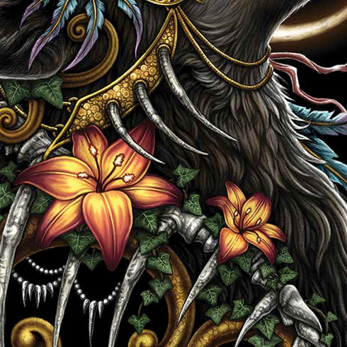 Wolf Howling by Sarah Richter Moto E5 Play Skin