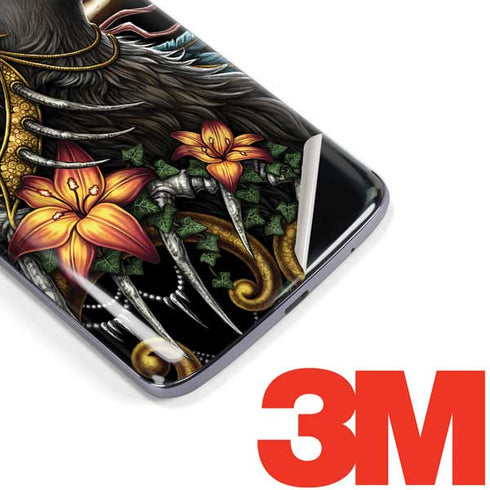 Wolf Howling by Sarah Richter Moto E5 Plus Skin