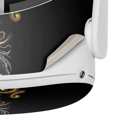 Wolf Howling by Sarah Richter Oculus Quest 2 Skin