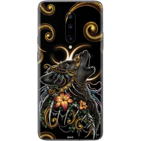 Wolf Howling by Sarah Richter OnePlus 7 Pro Skin