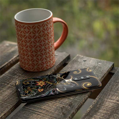 Wolf Howling by Sarah Richter OnePlus 7 Pro Skin