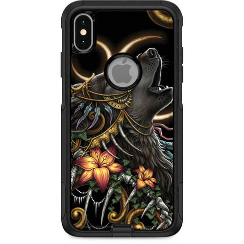 Wolf Howling by Sarah Richter Otterbox Commuter iPhone Skin