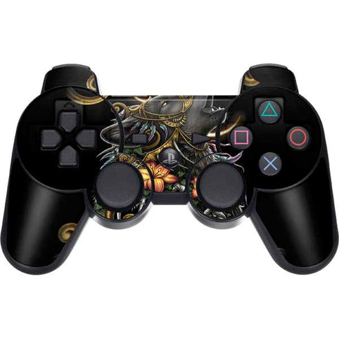 Wolf Howling by Sarah Richter PS3 Dual Shock wireless controller Skin