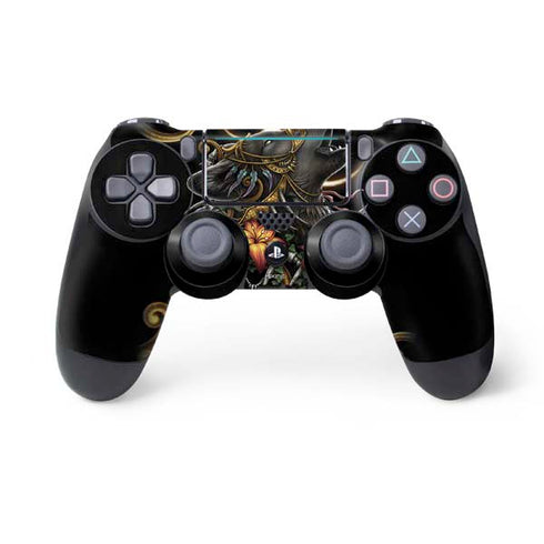 Wolf Howling by Sarah Richter PS4 Pro/Slim Controller Skin