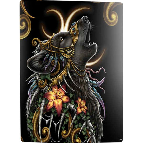 Wolf Howling by Sarah Richter PS5 Digital Edition Bundle Skin