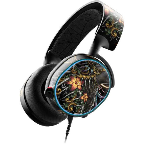 Wolf Howling by Sarah Richter SteelSeries Arctis 3 Skin