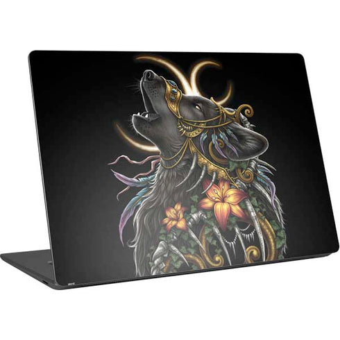 Wolf Howling by Sarah Richter Surface Laptop 4 15in Skin