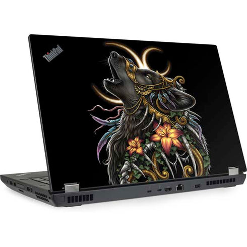 Wolf Howling by Sarah Richter Lenovo ThinkPad Skin