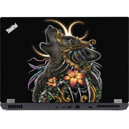 Wolf Howling by Sarah Richter Lenovo ThinkPad Skin