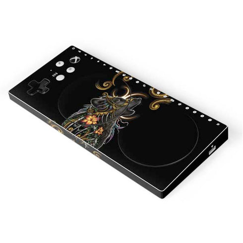 Wolf Howling by Sarah Richter Xbox Adaptive Controller Skin