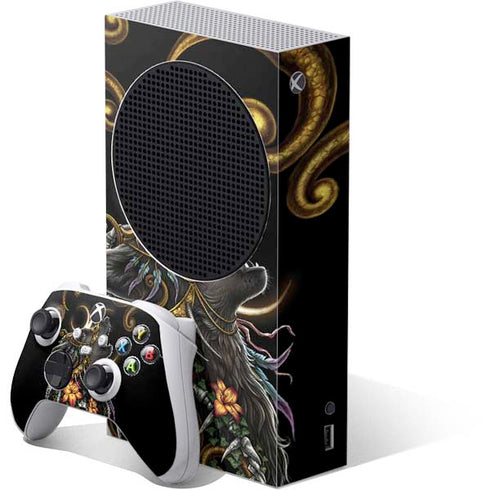Wolf Howling by Sarah Richter Xbox Series S Bundle Skin