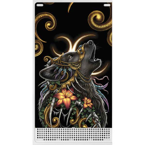 Wolf Howling by Sarah Richter Xbox Series S Bundle Skin