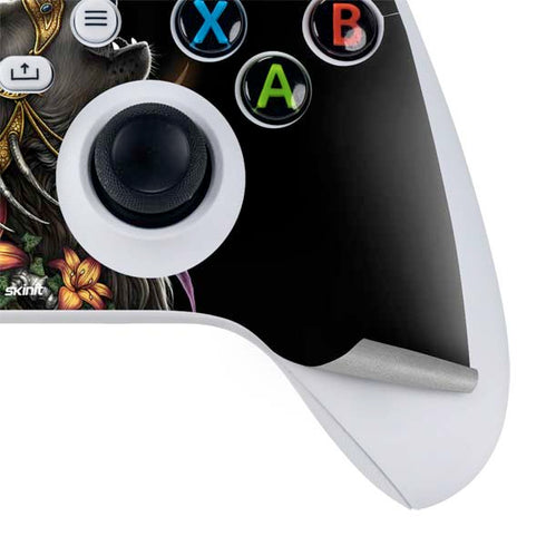Wolf Howling by Sarah Richter Xbox Series S Bundle Skin
