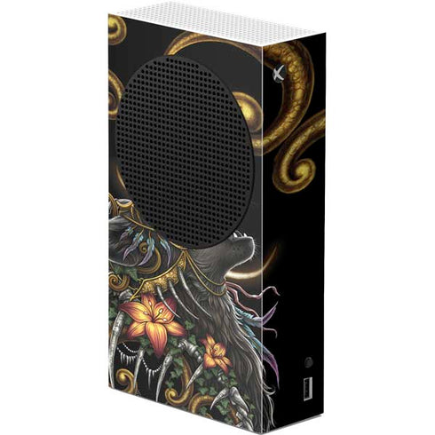 Wolf Howling by Sarah Richter Xbox Series S Console Skin