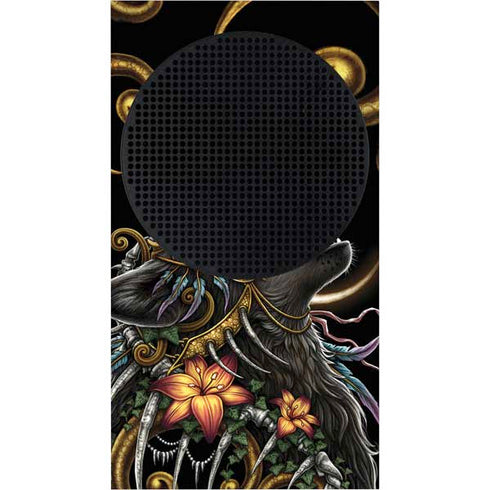 Wolf Howling by Sarah Richter Xbox Series S Console Skin
