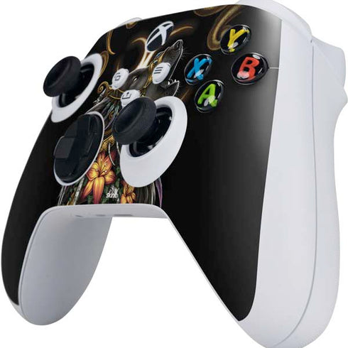 Wolf Howling by Sarah Richter Xbox Series S Controller Skin