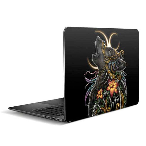 Wolf Howling by Sarah Richter Zenbook UX305FA 13.3in Skin
