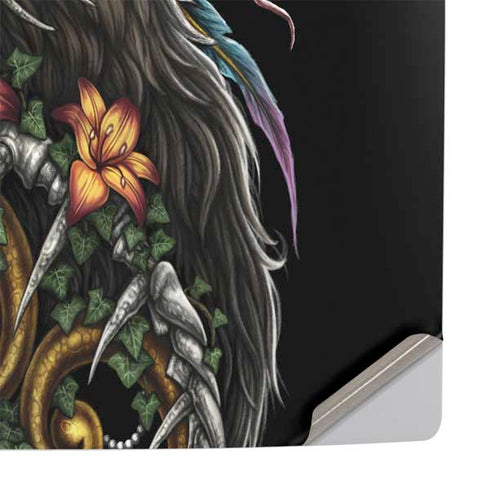 Wolf Howling by Sarah Richter PS5 Slim Digital Edition Console Skin