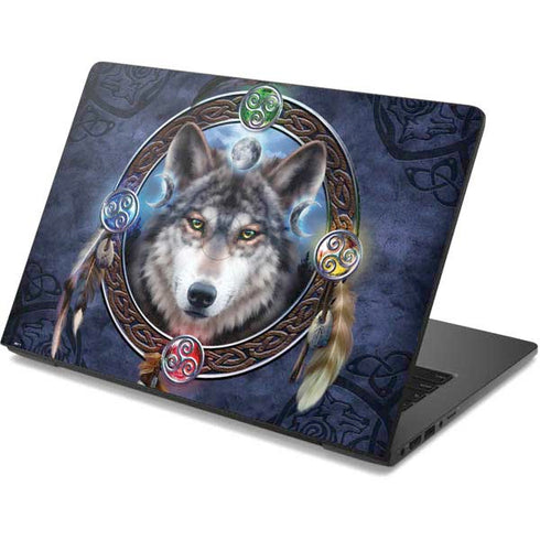 Brigid Ashwood Wolf Symbols Dell Chromebook Skin