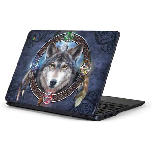 Brigid Ashwood Wolf Symbols Samsung Chromebook Skin