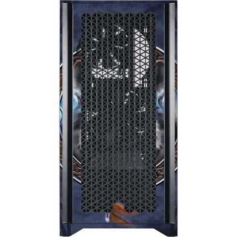 Brigid Ashwood Wolf Symbols Corsair 4000D Tempered Glass Mid-Tower ATX Case Skin