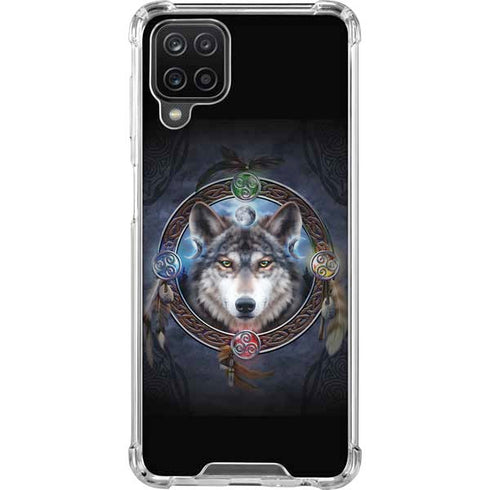 Brigid Ashwood Wolf Symbols Galaxy A12 Clear Case