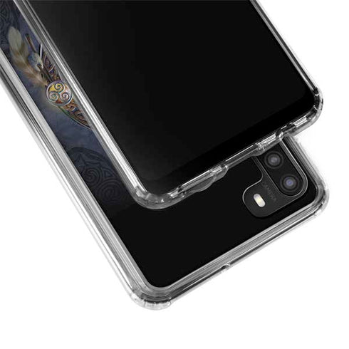 Brigid Ashwood Wolf Symbols Galaxy A21 Clear Case