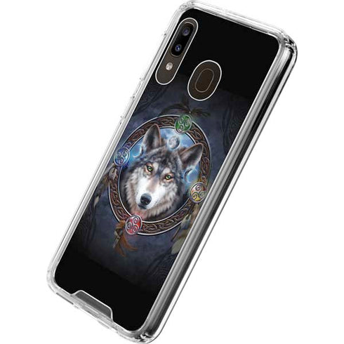 Brigid Ashwood Wolf Symbols Galaxy A30 Clear Case