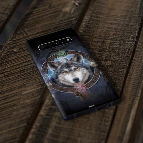 Brigid Ashwood Wolf Symbols Galaxy S10 Plus Skin