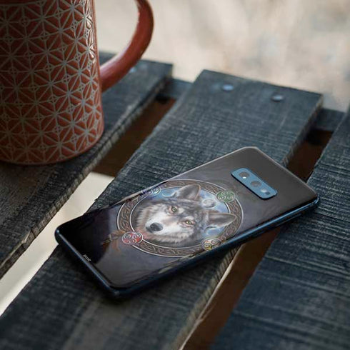 Brigid Ashwood Wolf Symbols Galaxy S10e Skin