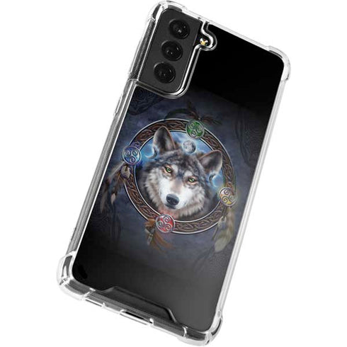 Brigid Ashwood Wolf Symbols Galaxy S22 Plus Clear Case
