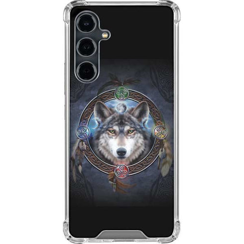 Wolf Symbols by Brigid Ashwood Galaxy S23 FE Clear Case