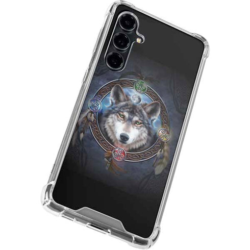 Wolf Symbols by Brigid Ashwood Galaxy S23 FE Clear Case